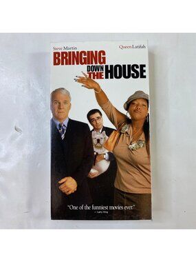 Bringing Down The House 2003 VHS Comedy Steve Martin Queen Latifah Pre-Owned